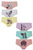 Комплект из 6 трусиков для девочек, нижнее белье без трусов с ярким рисунком и принтом 