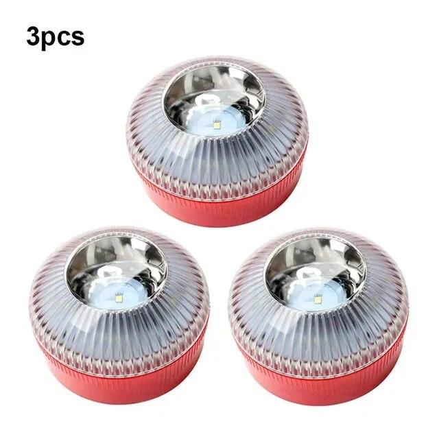 Новейший портативный аварийный светильник V16, сертифицированный автомобильный аварийный маяк оранжевый/синий/красный магнитный индукционный стробоскоп