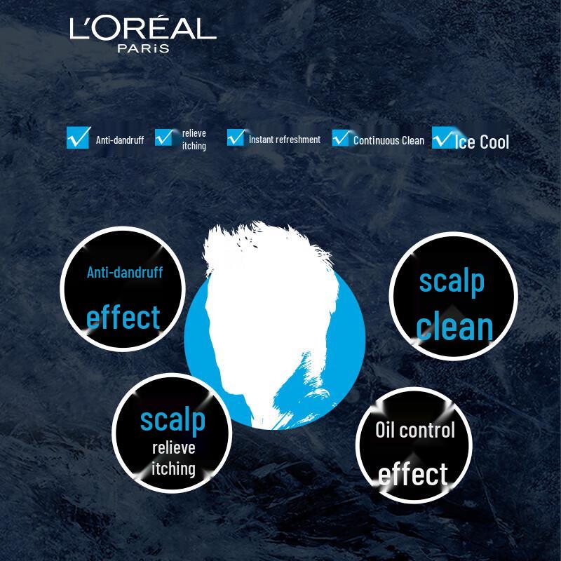 Шампунь против перхоти для мужчин L'Oréal