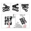Aluminum Ball Clamp Mount for Underwater Diving Light Arms Tray System Photography Diving Camera Clip Adapter Bracket