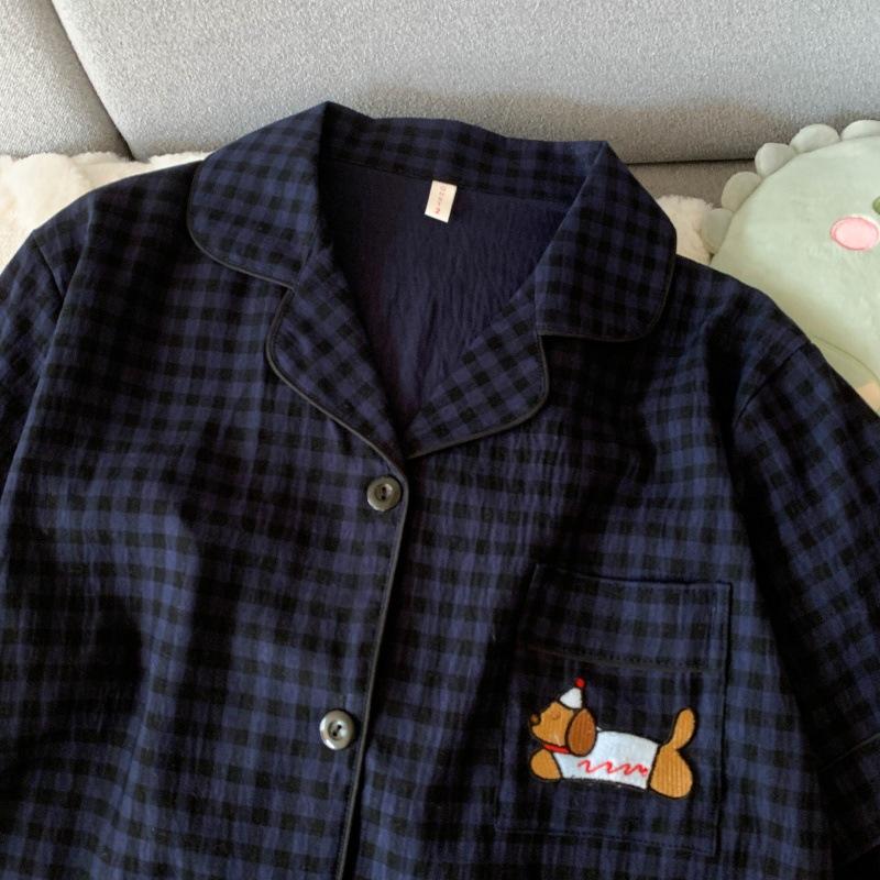 Пижамы для женщин, Кардиганы на весну и осень, Cloud Cotton, Летняя домашняя одежда с героями мультфильмов, Комплект верхней одежды
