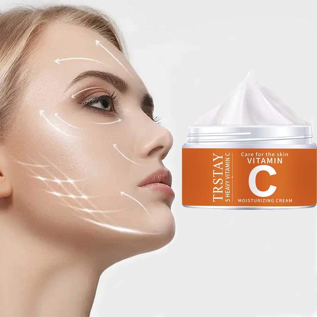Витамин С, осветляющий увлажняющий успокаивающий восстанавливающий крем, увлажняющий крем против старения и осветляющий кожу