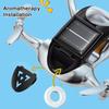 Car Aromatherapy Ornament Pilot Air Fragrance Solar Drone Creative Center Console Decoration With Rotating Propeller