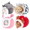 Thickened Hamster Nest Soft Hamster House Cave Cow Hamster Cotton House  Golden Hamster