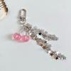 Y2K Vintage Cherry Star Tassel Chain Keyring Girly Cute Mobile Phone Lanyard Camera Pendant Key Accessories Gifts