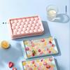 Новый круглый лоток для льда с крышкой Ice Ball Creative Homemade Ice Compartment Модель Ice Cube 33 Compartment Ice Ball Box Ice Cream