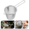 Stainless Steel Tea Infuser Handle Tea Strainer Filter Mesh Tea Leaf Filter Tea Accessories