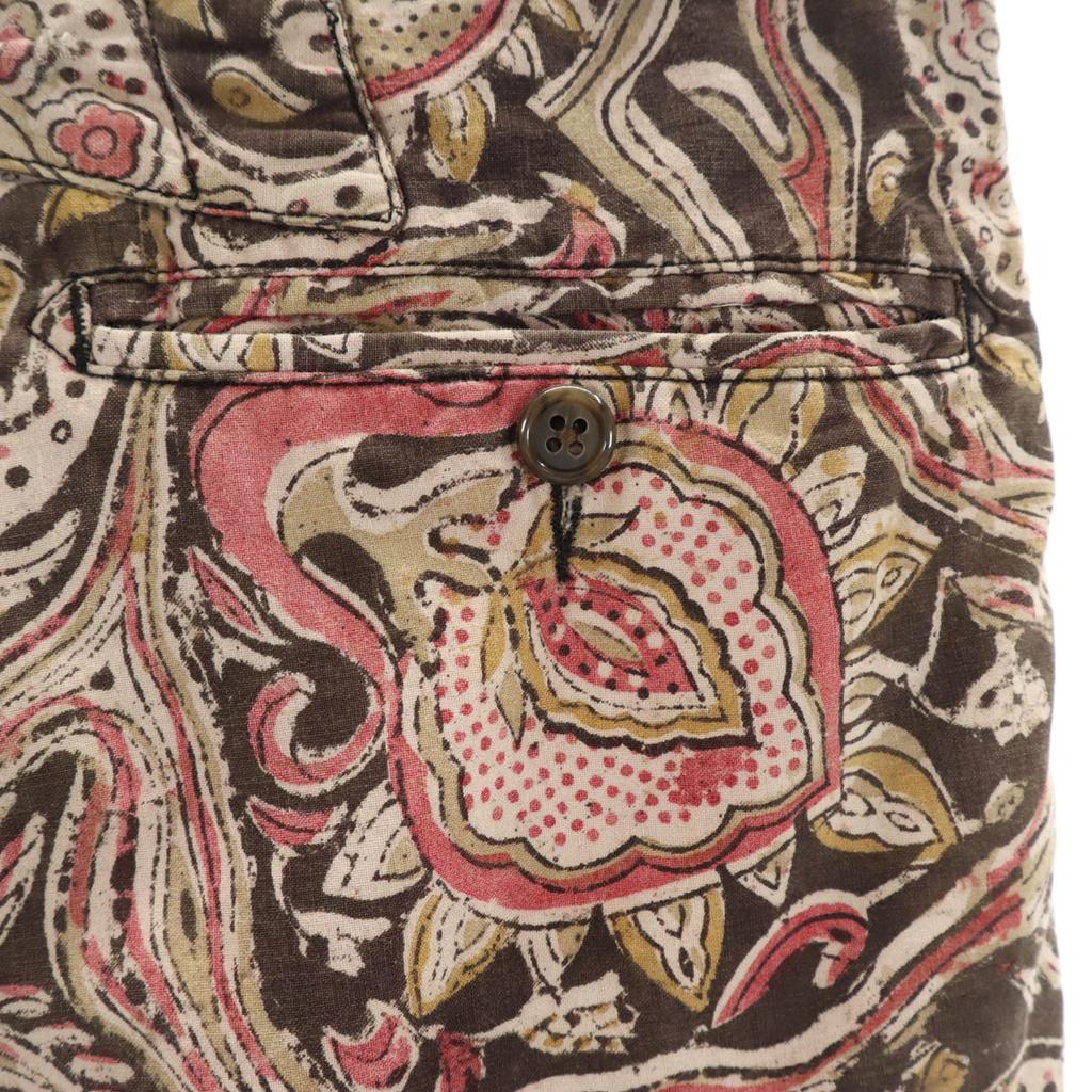 Engineered Garments Made In USA Overall Handle Shorts W30 Brown Cinchback Men's Used