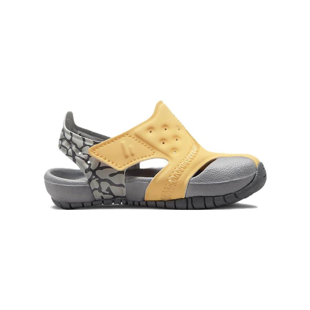 Jordan Flare TD Rebound Low top Toddler Shoes Gray Yellow Infant And Toddler CI7850-700