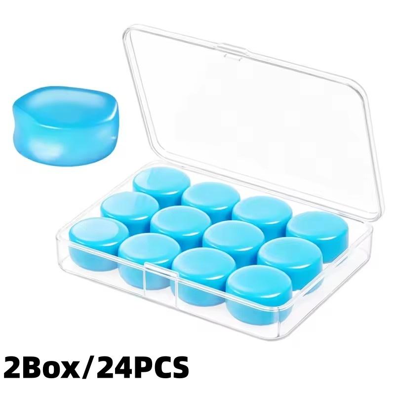 Waterproof Ear Plug Silicone Wax Earplugs Swimming Flying Working Earplug Noise Reduction Cancelling Sleeping Protection Earbuds