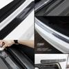 Universal Car Sticker 5D Carbon Fiber Rubber Universal Protector Car Door Bumper Strip Guard Anti Scratch Sticker Car Styling