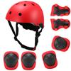 Child Helmet Protective Suit Knee Elbow Pads 2 3 4 5 6 7 8 9 10 11 12 Years Girl Boy Suitable Roller Skating Skateboards Protection Equipment Set
