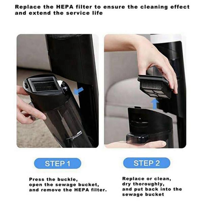 Rollers Brush Replacement And Filters For Tineco Ifloor 3 And Floor One S3 Cordless Vacuum Cleaner Brush Rollers