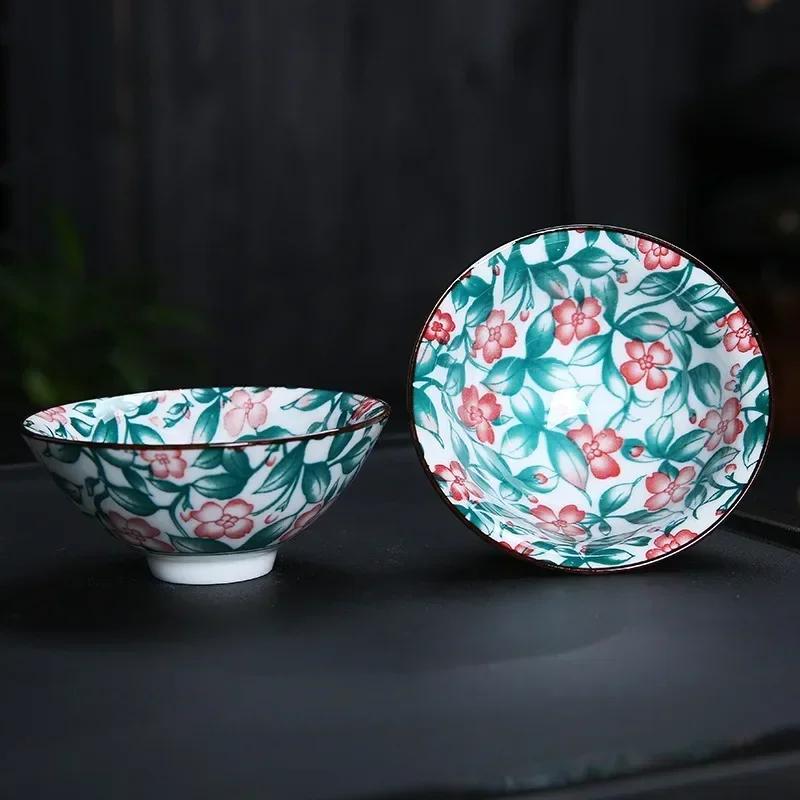 1 шт. китайская бутиковая керамическая чашка для чая, сине-белая фарфоровая чаша для чая, расписанная вручную, чашка для чая для путешествий и медитации, чайный набор 70 мл