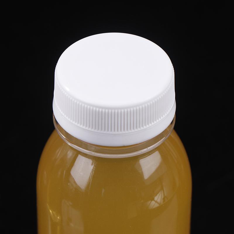 6 шт. 200 мл прозрачная детская бутылка для воды пластиковая бутылка для сока бутылка для молока для животных бутылка для напитков с крышкой портативные пустые бутылки для воды