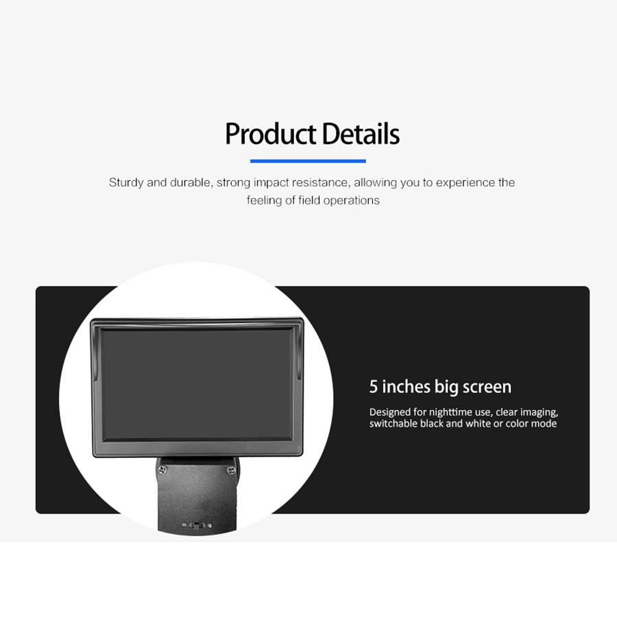 FIRE WOLF 5,0-дюймовый дисплей Siamese ночное видение HD 1080P осциллограф камера инфракрасный осветитель прицел для винтовки оптическая система для охоты