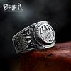BEIER 2023 Обновленный Дизайн Кольцо из Нержавеющей Стали с Медвежьей Лапой Викингов Славянский Охранный Велес Для Мужчин Креативный Подарок Оптовая Продажа