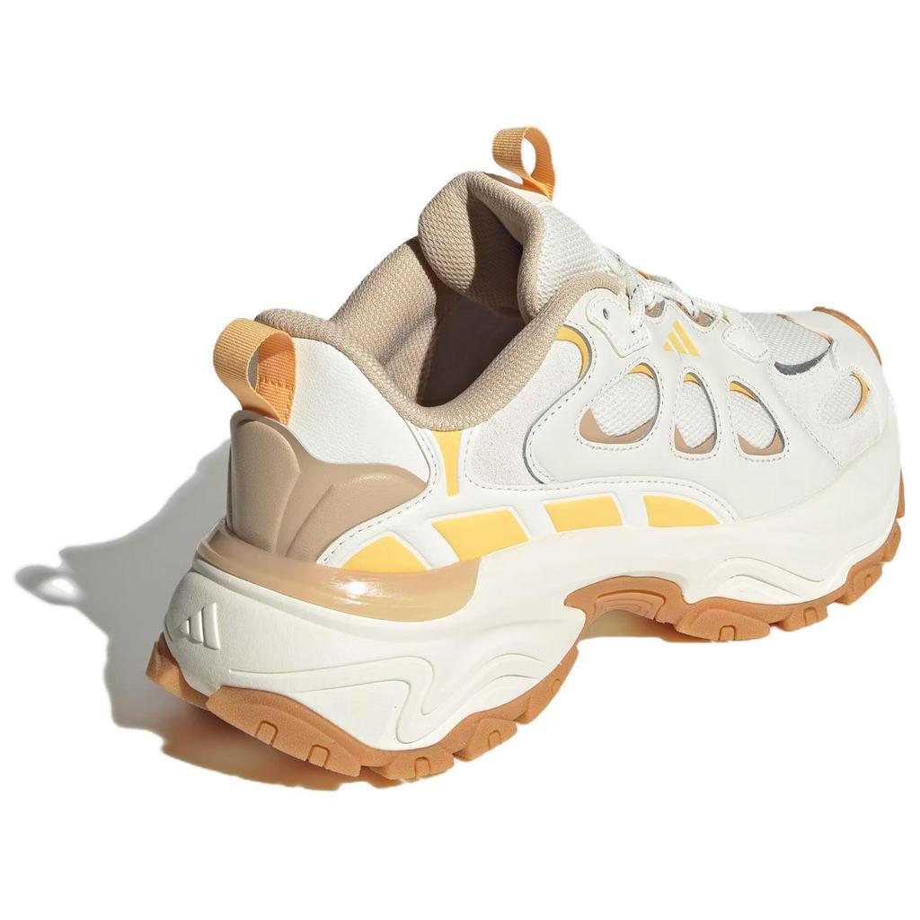adidas SHADOW VALLEY Амортизация, Износостойкие Низкие Кроссовки на Толстой Подошве Женские Бело-Желтые JQ7617