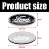 Новая наклейка на автомобиль 2026 Ford Новая 2025 Горячая 22.5x9см Металлическая передняя задняя эмблема значок багажник капот алюминиевая декаль 1 шт. для Ford Fusion Focu