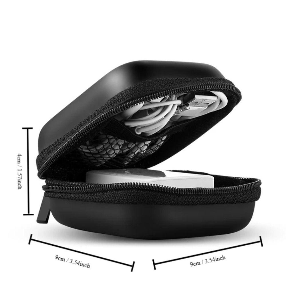 Портативная сумка для хранения EVA Коробка для хранения зарядного устройства 2024 Сумка для наушников USB-кабель