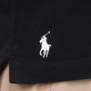 Polo Ralph Lauren Однотонная футболка-поло с коротким рукавом и карманом для мужчин топы Черный MNPOKNI1N822399-001