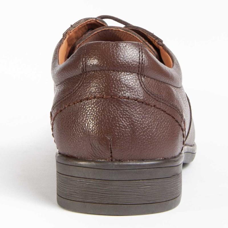 Zapato De Piel Para Hombre. Purapiel Confore9 98994