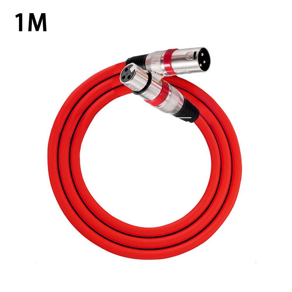 3Pin XLR Audio Signal Cable Microphones Shielded Cable for Mixer Microphone Balanced Cable