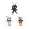 Mugman Devil Boss Black Devil Plush Toy: Cup Head Game Doll