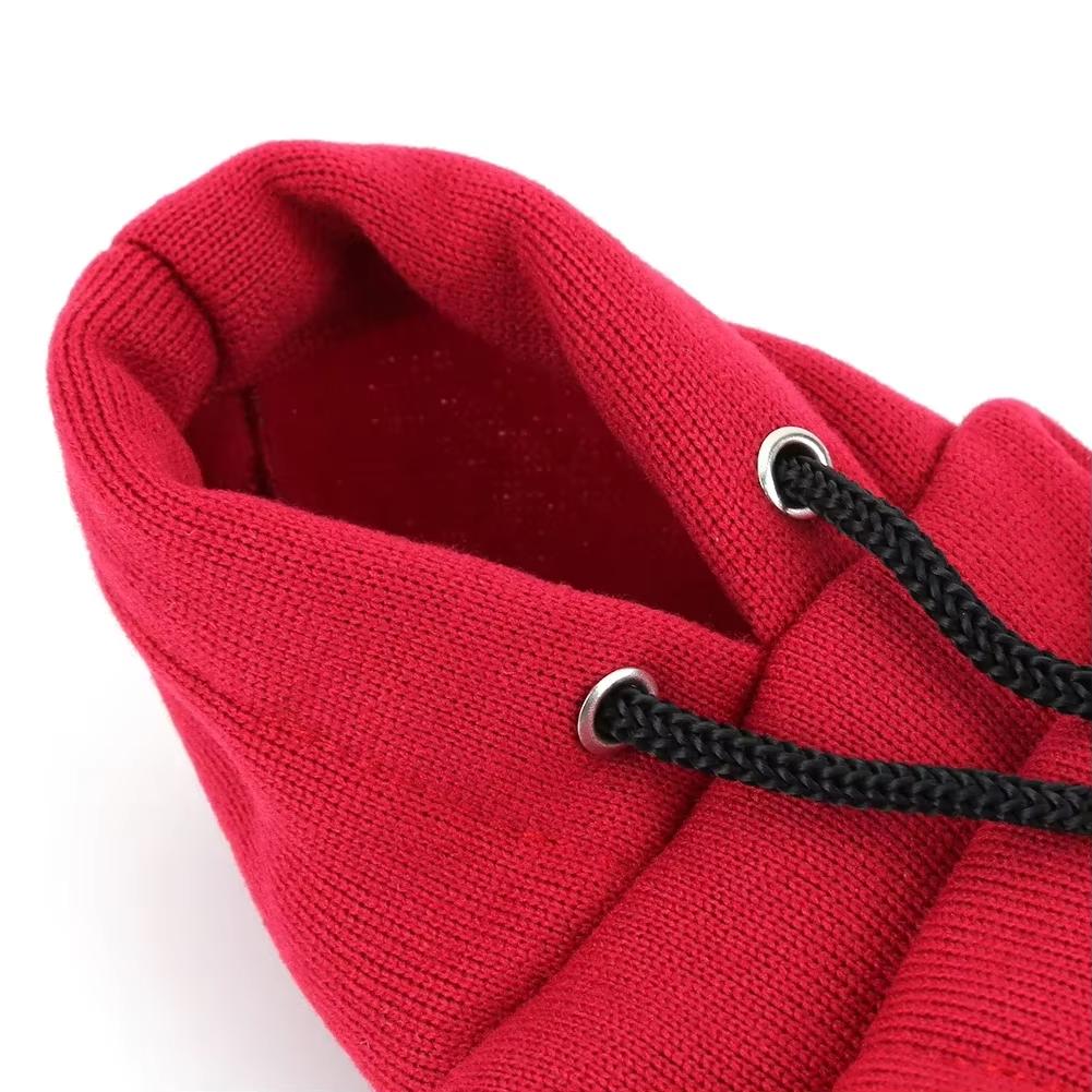 Шелковистое и гладкое вязаное худи, украшение ручки переключения худи, стираемое худи, креативный универсальный аксессуар для украшения ручки переключения