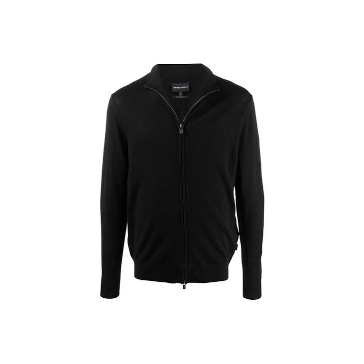EMPORIO ARMANI High Neck Zipped Cardigan 8N1MUZ1-MJXZ-0999