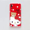 Прозрачный чехол для Samsung A04 A14 A23 M33 M53 Realme 10 9 C35 C55 VIVO X80 Infinix Hot 30 Note 11 Tecno Spark 8P Pro L-28 Cute Hello Kitty