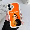Avril Lavigne Чехол для мобильного телефона из ТПУ с волнистым краем для iPhone 17 16 15 14 13 12 11 Air Pro Max Plus Цветная крышка