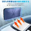 Suzuki Lapin Front Sun Shade Windshield Umbrella Type Folding Sun Shade Sun Shade Parasol Windshield Car Light Shielding Heat Protection