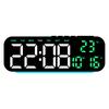 Украшение для дома Электронные часы Простой будильник Многофункциональные светодиодные часы Несколько наборов будильников Атмосферная подсветка