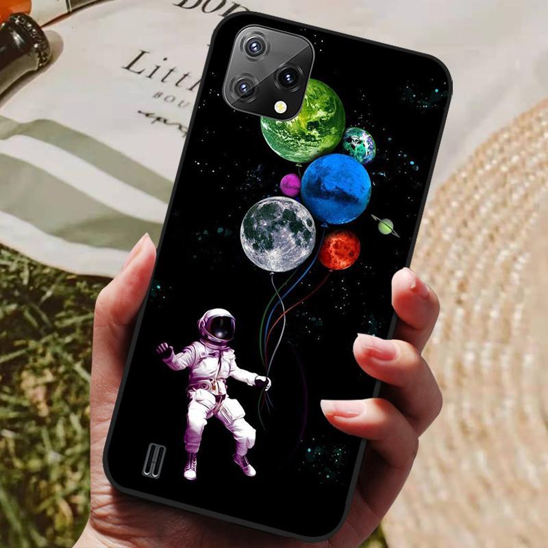 Case For Blackview Oscal C60 Coque TPU Soft Silicone Fashion Phone Funda For Oscal C60 Back C 60 Cover Case Luxury Black Bumper