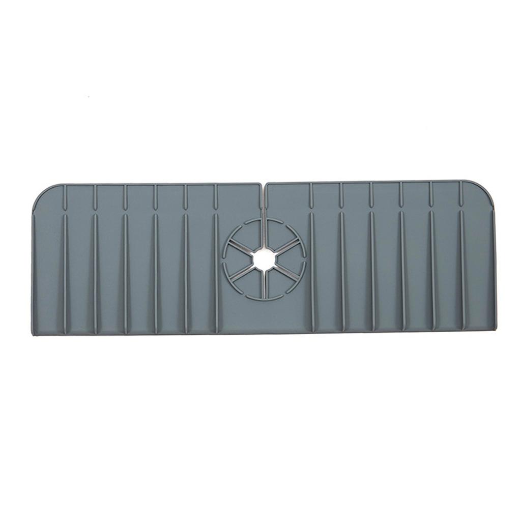 Kitchen Silicone Faucet Sink Mat Splash Guard Dry Countertop Protector for Bathroom Kitchen Gadgets for Around Faucet Handle