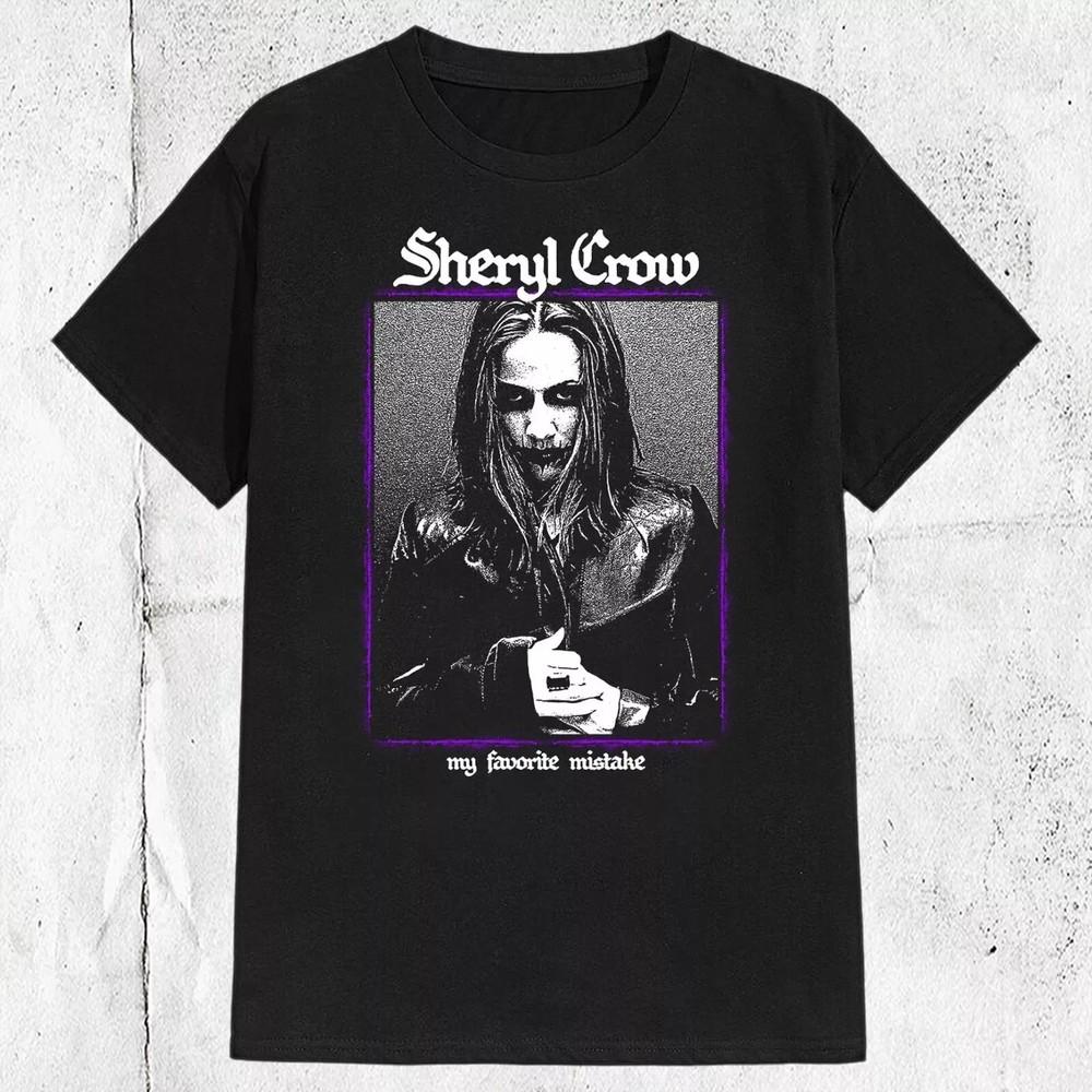 Vintage Sheryl Crow Singer Metal Style T-shirt Unisex T-Shirt