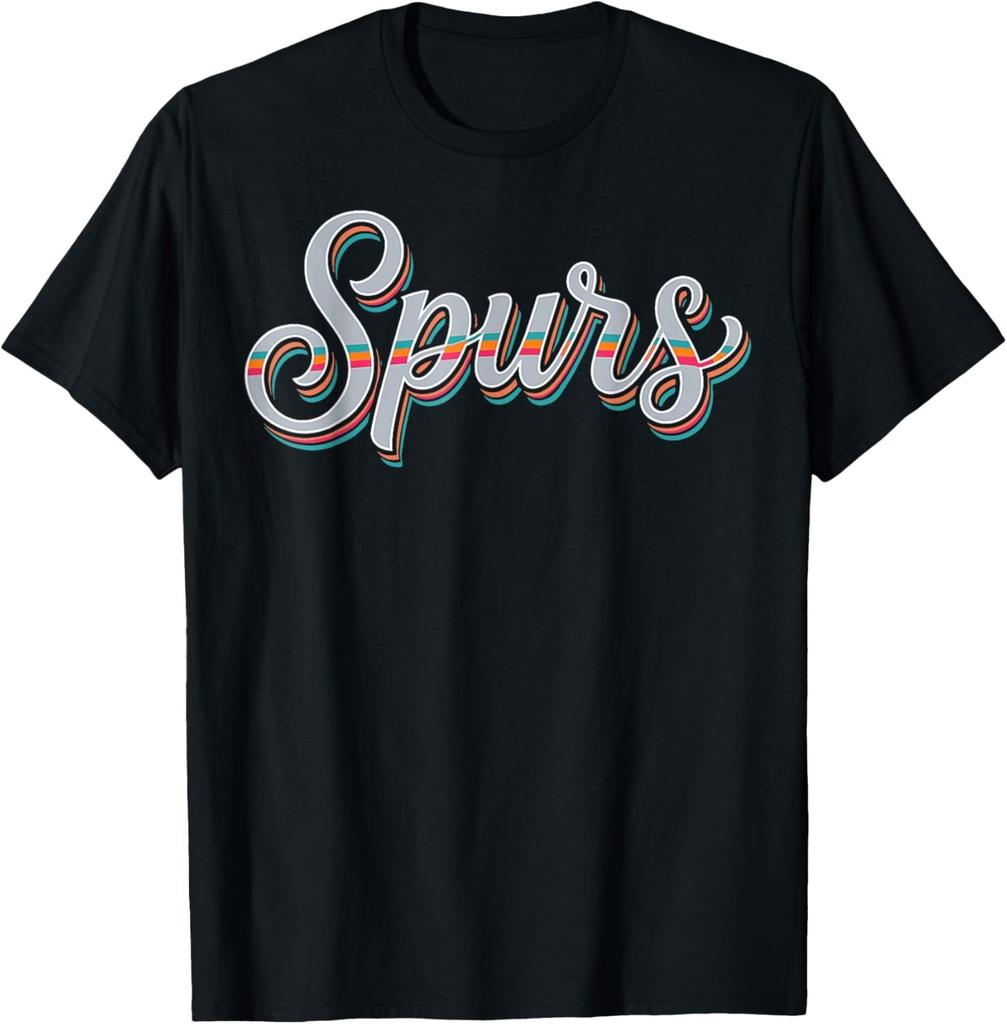 Vintage Spurs Retro Classic Gifts for Men Women Kids T-Shirt S-3XL
