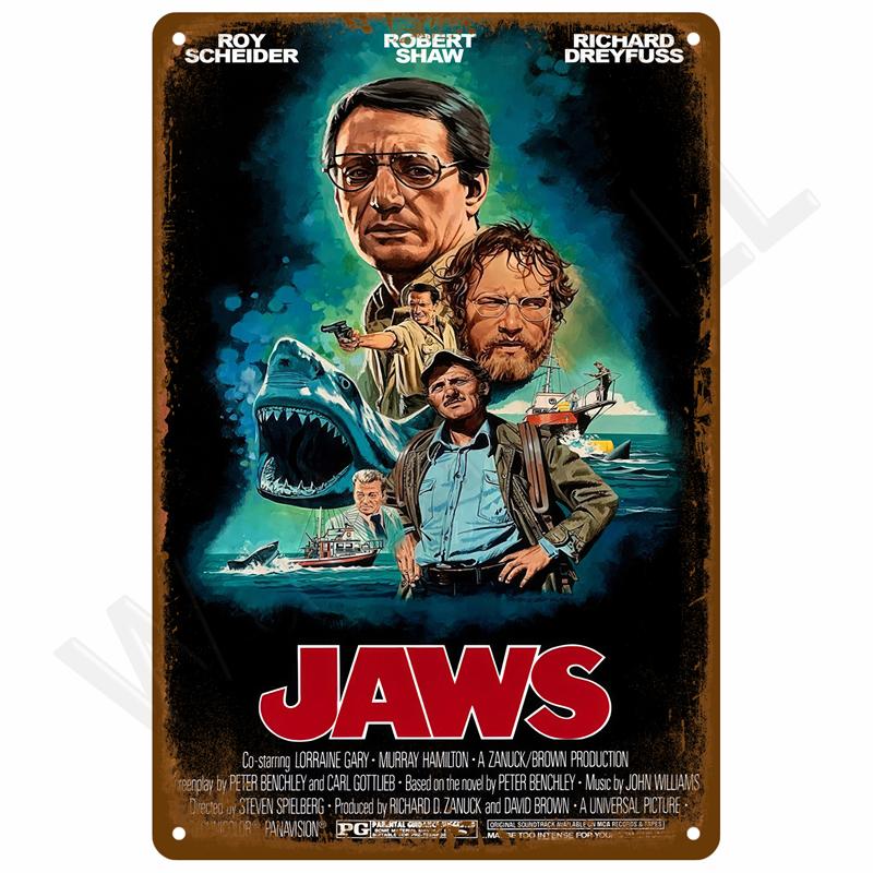 Retro Metal Sign Wall Art Mural Aesthetic Room Home Decor Items Poster Vintage Metal Plate Garage Decoration Tin Sign Plates Bar