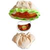 Hamburger Plush Costume [20cm], Plush Clothes, Nuikatsu, Plush Toys [Product]