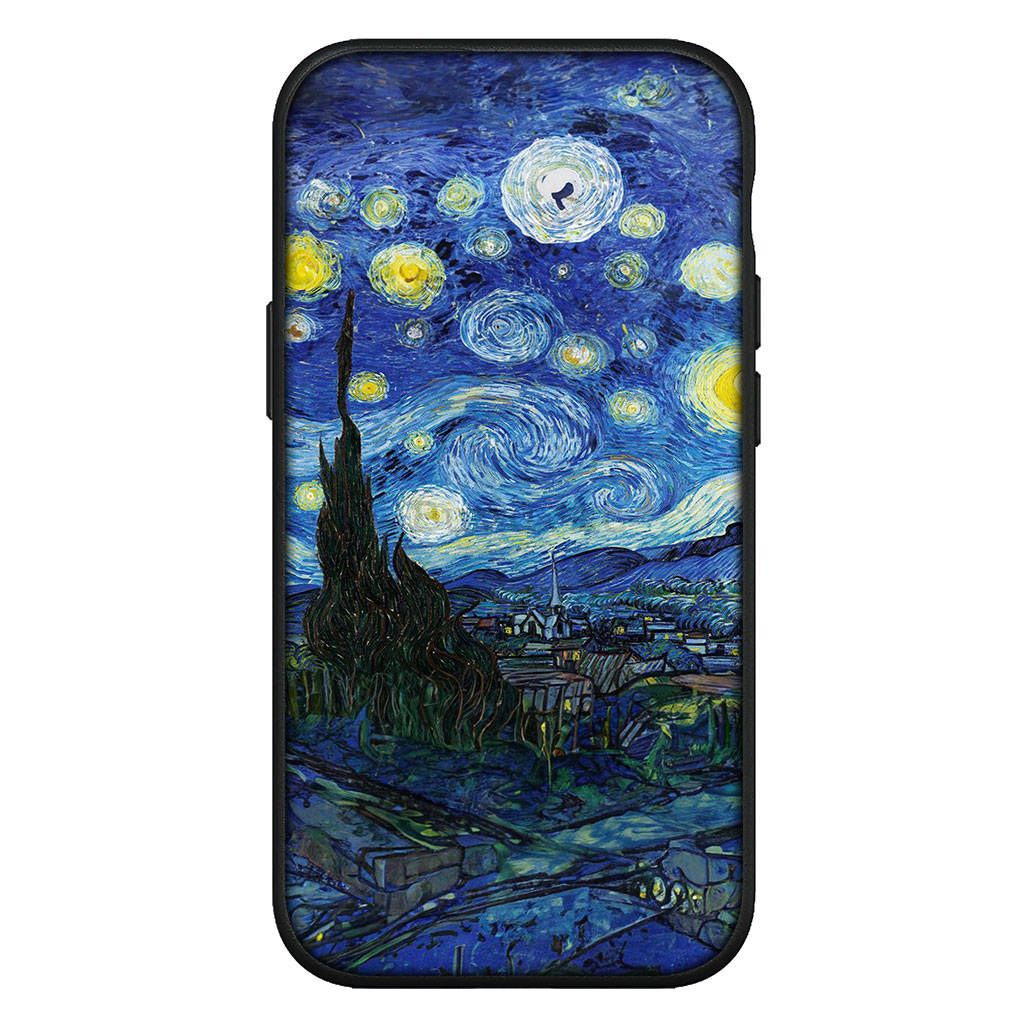 Для iPhone 16 15 Xiaomi Redmi Note 13 12 11 Pro Max X 9 14 Plus XR Samsung Galaxy A15 S24 S23 Huawei OPPO Starry Night Sunflower Van Gogh чехол для телефона