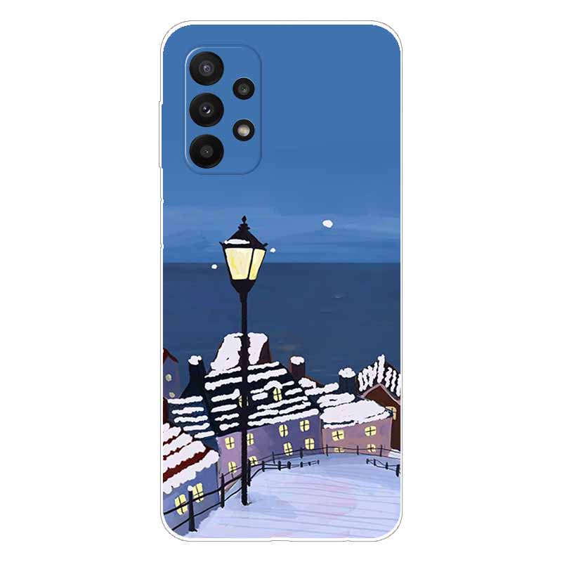 Чехол-бампер для Samsung Galaxy A23 5G, Мягкая силиконовая задняя крышка для Samsung A23 4G 6.6'', Ударопрочный чехол-бампер, Fundas A 23, Расписной