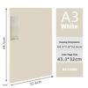 20/40/60 Pages Clear Book A3 Document Storage File Bag  Musical Score