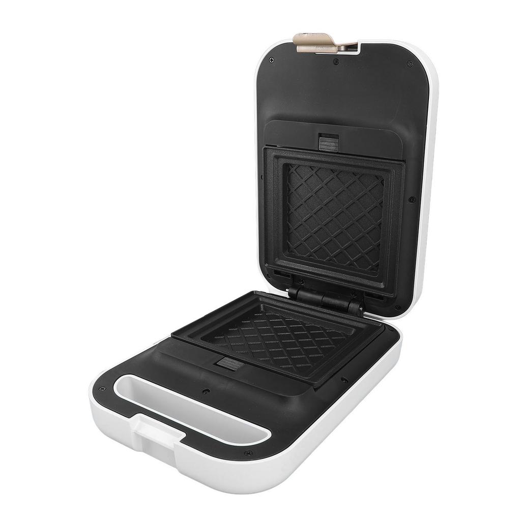 Вафельница 600 Вт, сэндвичница с антипригарным покрытием, съемная электрическая панини-пресс, таймер