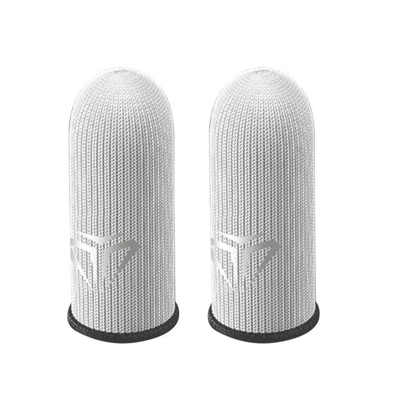 2 Pcs Mobile Game Fingertip Gloves Sweatproof Anti-slip Touch Screen Finger Sleeve Breathable Gaming Fingertip Cover For Gamer 5