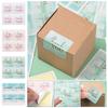 Pink Blue Gift Wrapping Sealing Labels For Supporting My Small Business Thank You Stickers Gorgeous