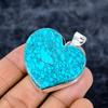 Santa Rosa Turquoise Gemstone 925 Sterling Silver Jewelry Pendant 1.81" M-3346