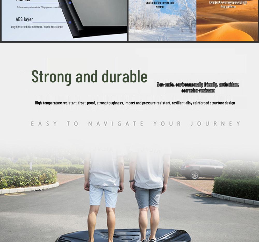 BMW X1/X3/X5/2/3/5 Series Roof Luggage Box: Large Capacity, Ultra-Thin, Heavy-Duty Travel Roof Box