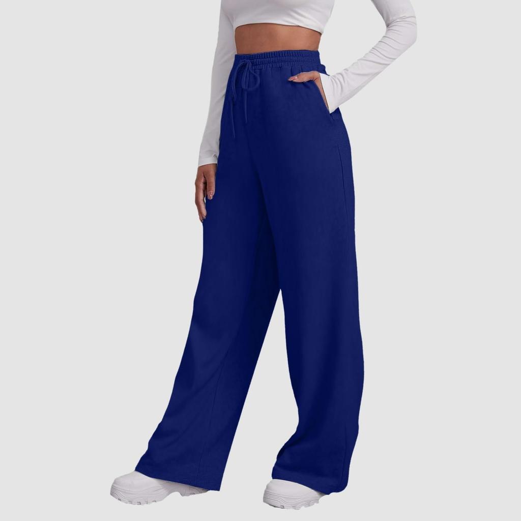 Women's High Waisted Wide Leg Sweatpants Casual Yoga Jogger Pants
