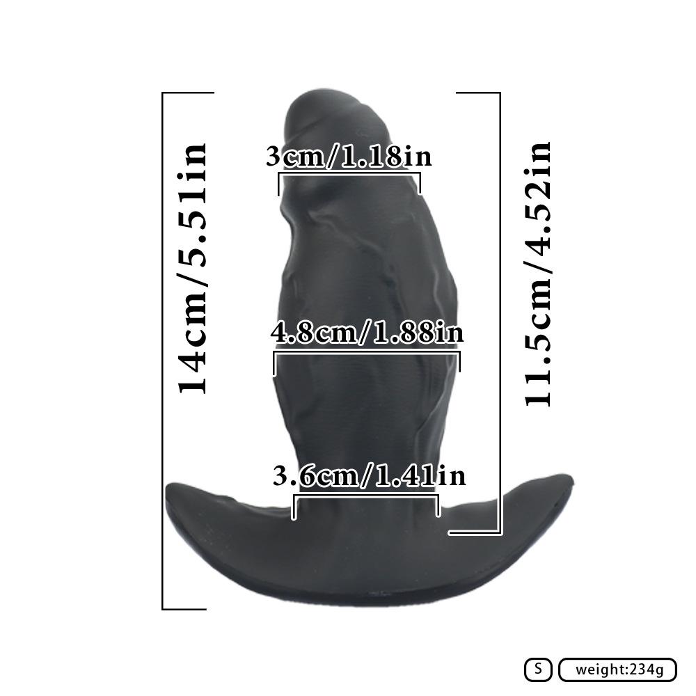 Реалистичный носимый силиконовый дилдо с крайней плотью, мягкими венами и большим размером для мужчин и женщин